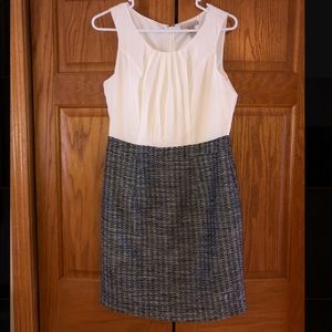 Banana Republic white/black dress